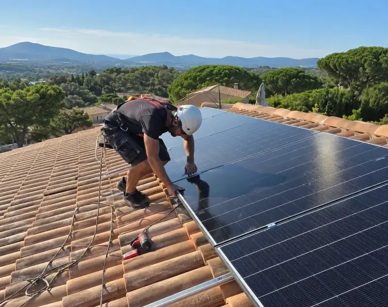 Installateur panneaux solaires Saint-Émilion — pose photovoltaïque sur toiture